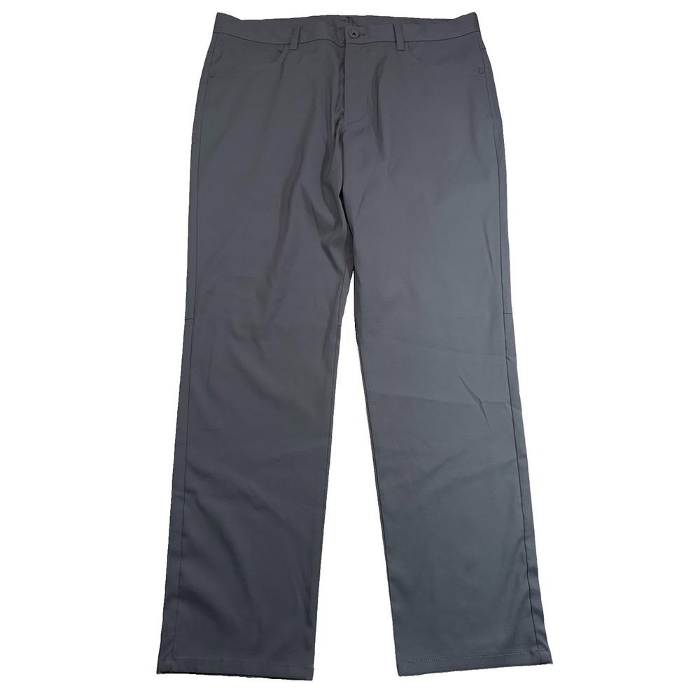 Tommy Bahama Pants Mens 38x32 Gray Islandzone 5 Pocket Straight Chino Stretch